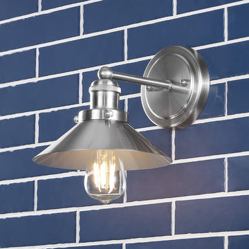 July Metal Shade Sconce
